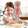 EL CUERPO HUMANO MAGNETICO - HUMAN BODY MAGNETIC PUZZLE