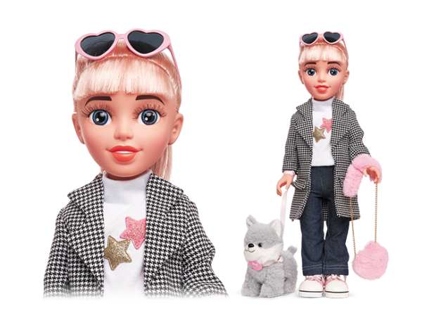 MUÑECA DE MODA - BEAUTY STAR FASHION GIRL