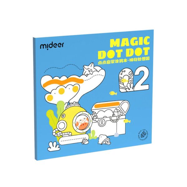 LIBRO DE COLOREAR  30 PAG  - MAGIC DOT DOT WONDERLAND