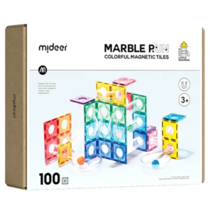 SET DE TUNELES MAGNETICOS 100 PIEZAS - MARBLE RUN 100 PCS