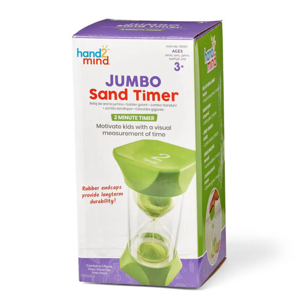 RELOJ DE ARENA 2 MINUTOS - JUMBO SAND TIMER 2 MIN