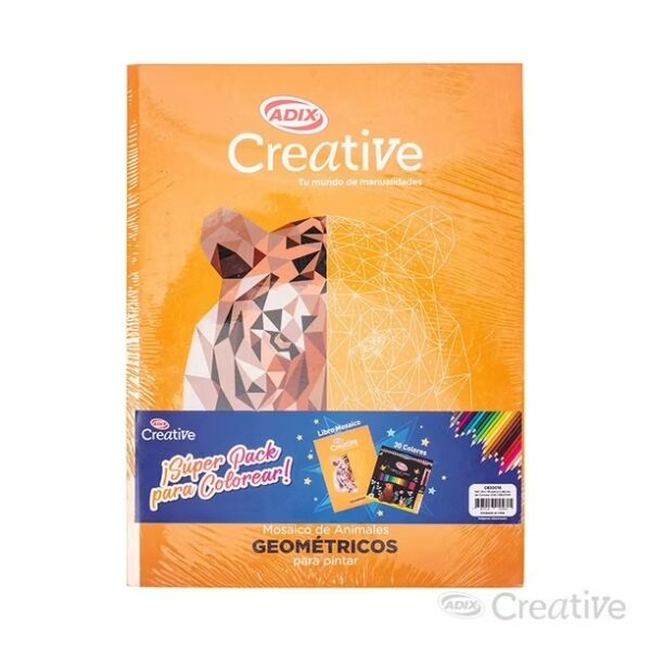 LIBRO MOSAICO Y CRAYONES