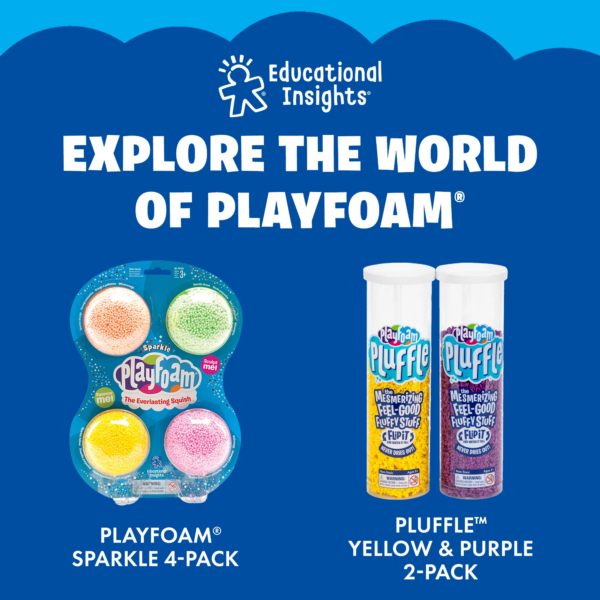 edc93c844c971d8923d2415bf0570b0f3dfdb35d FOAMI MOLDEABLE 4 COLORES - PLAYFOAM CLASSIC 4-PACK