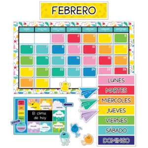 HAPPY PLACE SPANISH CALENDAR