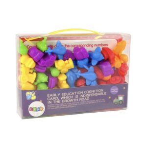 CONTADORES TRANSPORTES Y PINZAS 36 PCS