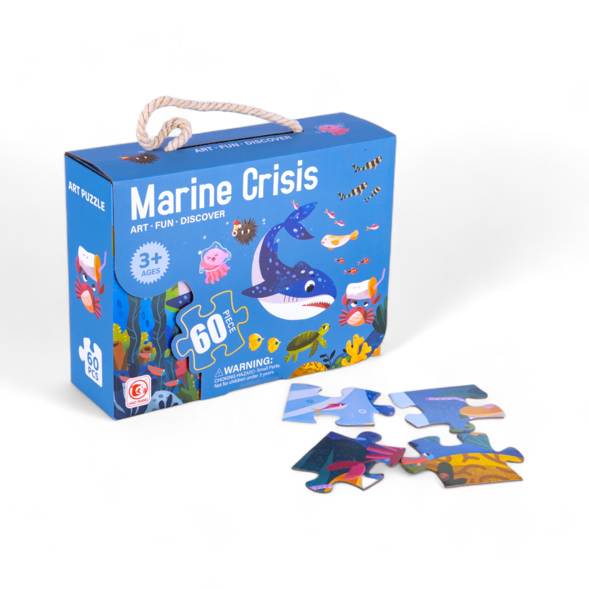 ANIMALES MARINOS 60 PCS –  MARINE CRISIS