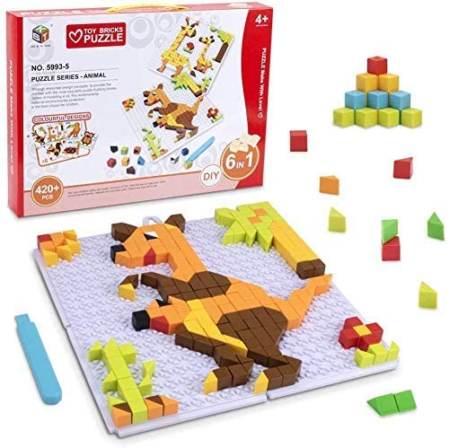 MOSAICO DE ANIMALES 420 PCS - PUZZLE SERIES ANIMALS 420 PCS