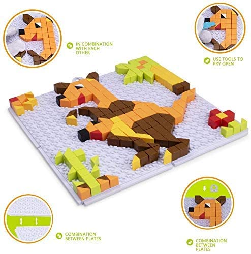 MOSAICO DE ANIMALES 420 PCS - PUZZLE SERIES ANIMALS 420 PCS