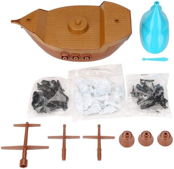 BALANCEADO PINGUINOS- PIRATE BOAT BALANCING GAME