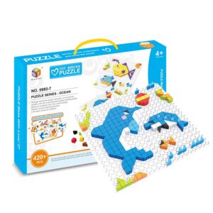 MOSAICO ANIMALES MARINOS 420 PCS -  PUZZLE SERIES OCEAN