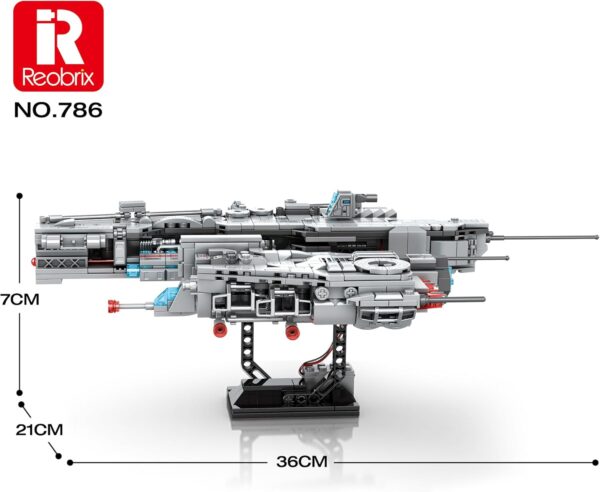 716Gi8Yfv3L._AC_SL1500_ REOBRIX 787 NAVE ESPACIAL LAGRANGE - 846 PIEZAS