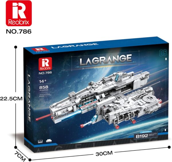 71j2C0z2r-L._AC_SL1500_ REOBRIX 787 NAVE ESPACIAL LAGRANGE - 846 PIEZAS