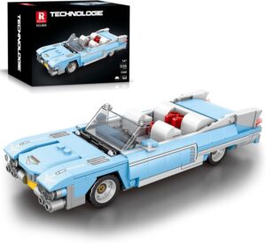 REOBRIX 809 CARRO CELESTE DESCAPOTADO- 308 PIEZAS