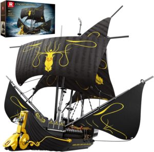 REOBRIX 66022 BARCO NEGRO THE SILENCE SHIP - 1421 PIEZAS