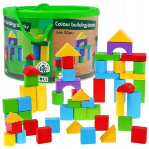 COLOUR BUILDING BLOCKS 50 PIEZAS.