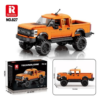 REOBRIX 827 PICK UP NARANJA RAPTOR- 320 PIEZAS