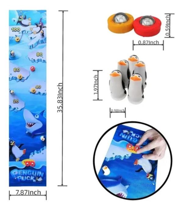 CARRERA DE PINGUINOS - PENGUIN PUCKS