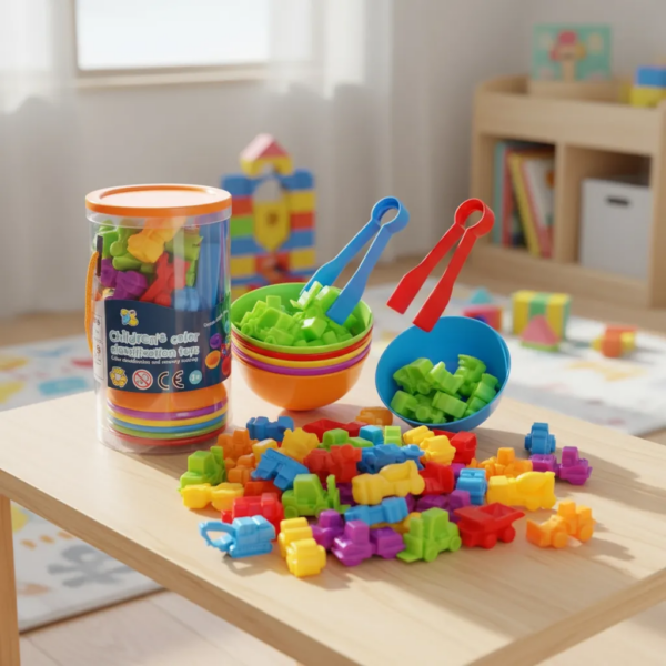 CONTADORES TRANSPORTES Y PINZAS 36 PCS