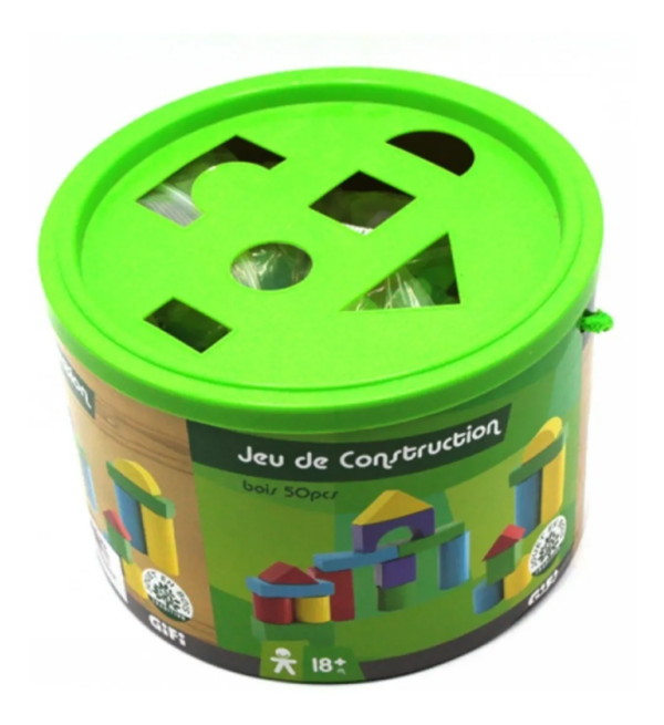 COLOUR BUILDING BLOCKS 50 PIEZAS.