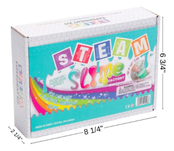 KIT SLIME ARCOÍRIS - STEAM SLIME