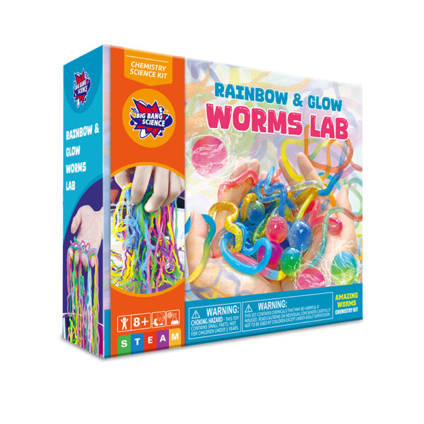JUEGO SENSORIAL - RAINBOW WORMS AND BEADS