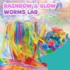 JUEGO SENSORIAL - RAINBOW WORMS AND BEADS