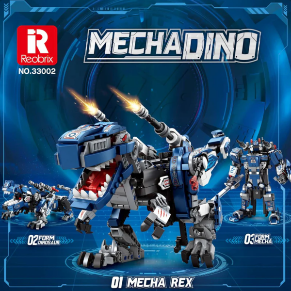 DINOSAURIO DE LEGO - MECHA DINO 940 PCS