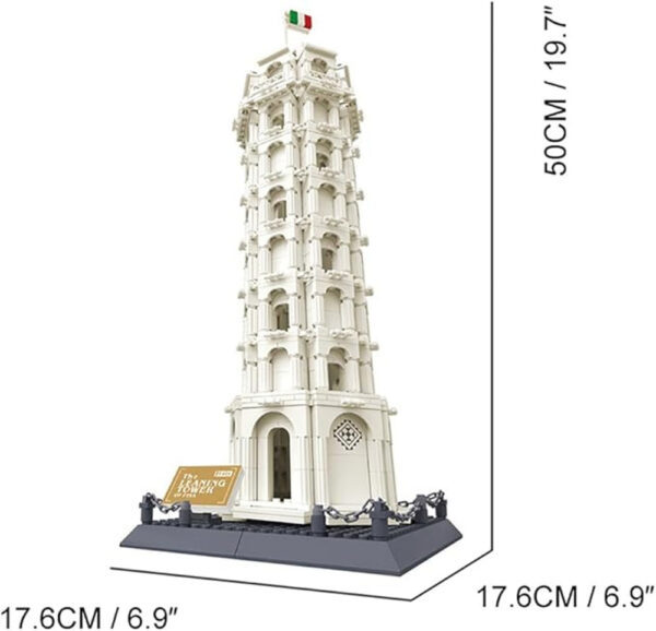 NGFmZWNkNT_2-1000x1000 TORRE DE PISA - THE LEANING TOWER