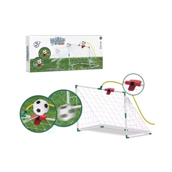 PORTERIA FUTBOL CON AGUA - 2 IN 1 SPRINKLER
