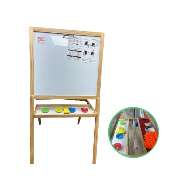 CABALLETE DOBLE LADO AJUSTABLE DE LA MADERA