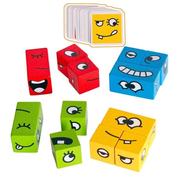 WT1066-TY594424-2 JUEGO DE EMOCIONES - EXPRESSION PUZZLE