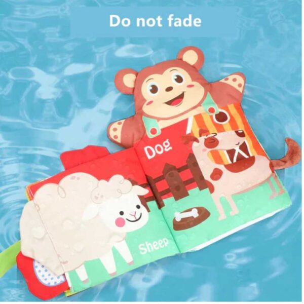 LIBRO CON TITERE GRANJA - HAND PUPPET CLOTH BOOK IDYLLIC FARM