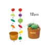 CANASTA DE VERDURAS 12 PCS