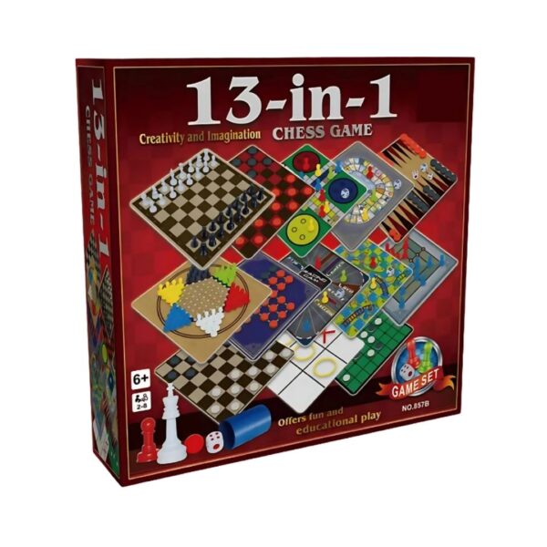 JUEGOS DE MESA 13 EN 1