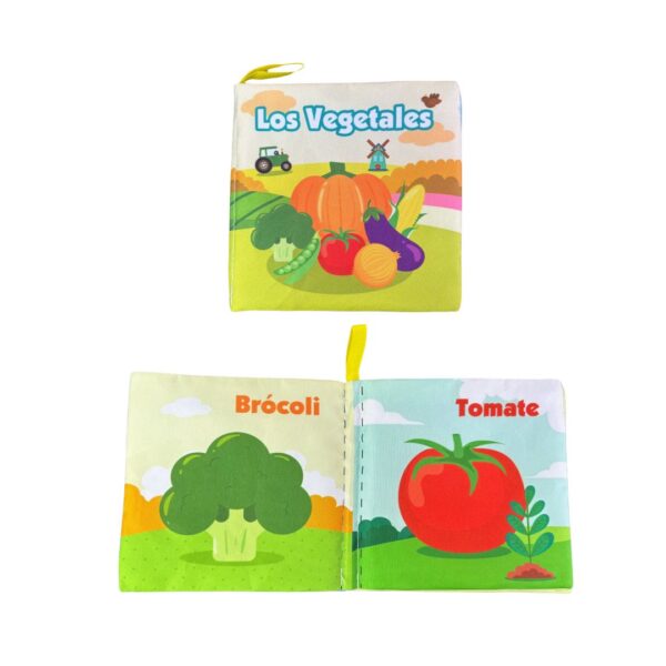 LIBROS DE TELA PARA BEBE (6 UN)