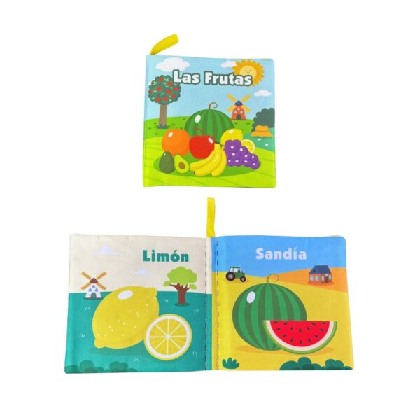 LIBROS DE TELA PARA BEBE (6 UN)