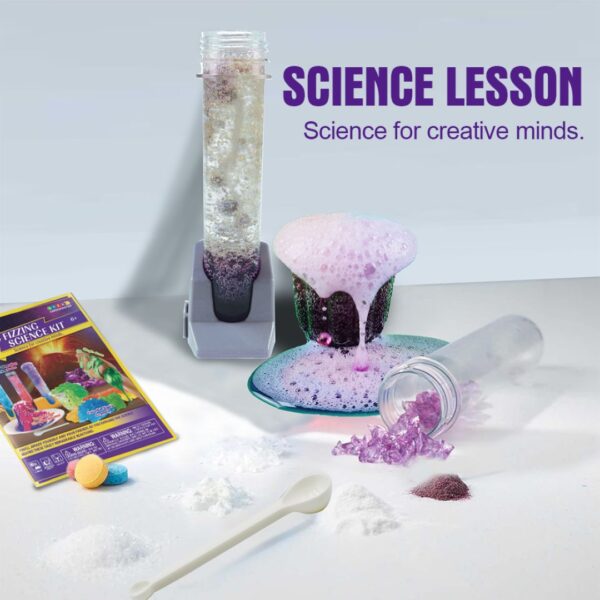 KIT DE CIENCIAS BURBUJEANTES - MIND FIZZING SCIENCE KIT
