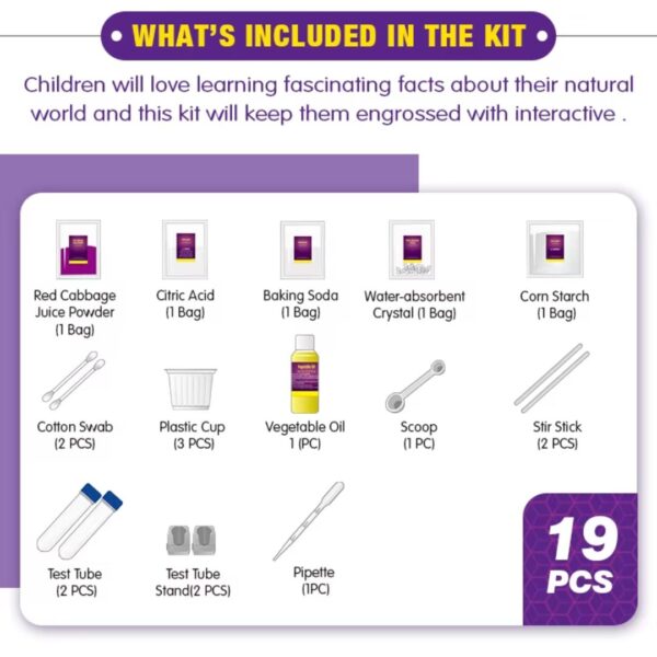 KIT DE CIENCIAS BURBUJEANTES - MIND FIZZING SCIENCE KIT