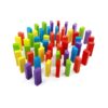 JENGA DE COLORES DE 54 PCS