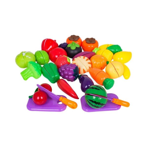 FRUTAS Y VERDURAS PARA CLASIFICAR POR COLOR - VEGETABLES 34 PCS.