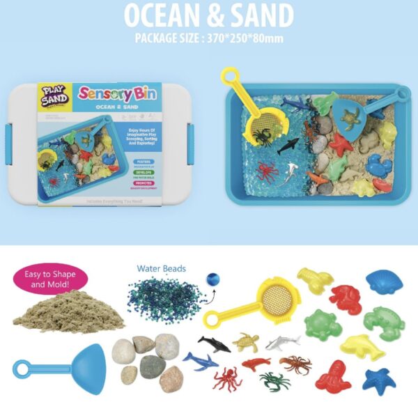 CAJA SENSORIAL MAR Y ARENA