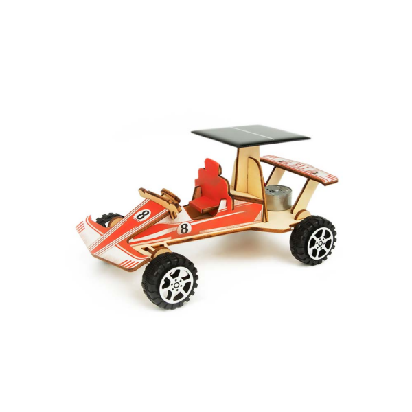 CARRO DE MADERA 3D- WOODEN CARS SOLAR RACING CAR