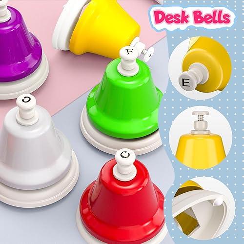CAMPANAS DE PRESION SET DE 8 UNIDADES - HAND BELLS