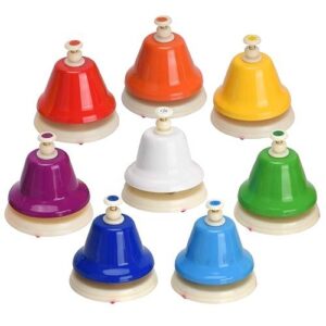 CAMPANAS DE PRESION SET DE 8 UNIDADES - HAND BELLS