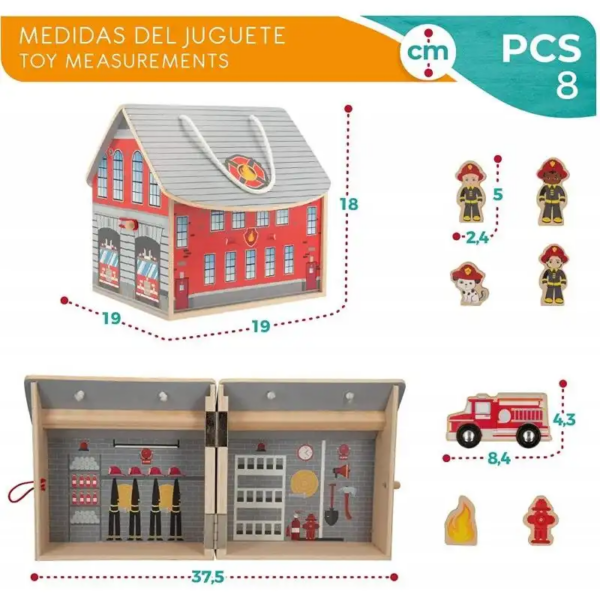 ESTACION DE BOMBEROS PORTATIL - FOLD AND GO FIRE STATION