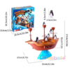 BALANCEADO PINGUINOS- PIRATE BOAT BALANCING GAME
