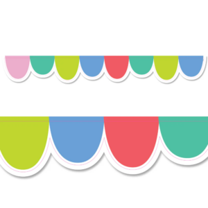 RAINBOW DROPS EZ BORDER