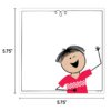 STICKER KIDS 6 DESIGNER CUT OUTS