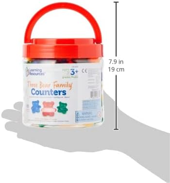 FAMILIA DE OSOS PARA CONTAR 80 PIEZAS