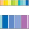 RAINBOW PAINT CHIP BORDER